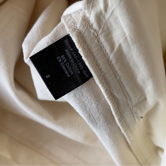 Jenni Kayne High Rise Wide Leg Jeans In Natural Sz 2 NWT Neutral Minimalist Crop - Picture 14 of 14